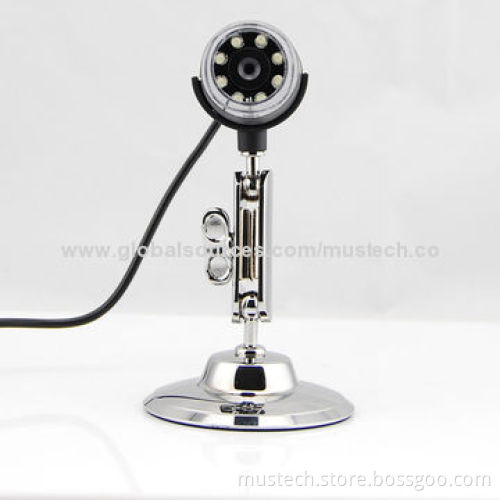 2MP 200x USB Digital Microscope Camera with 5V DC Power Source, CE, FCC, RoHS Marks